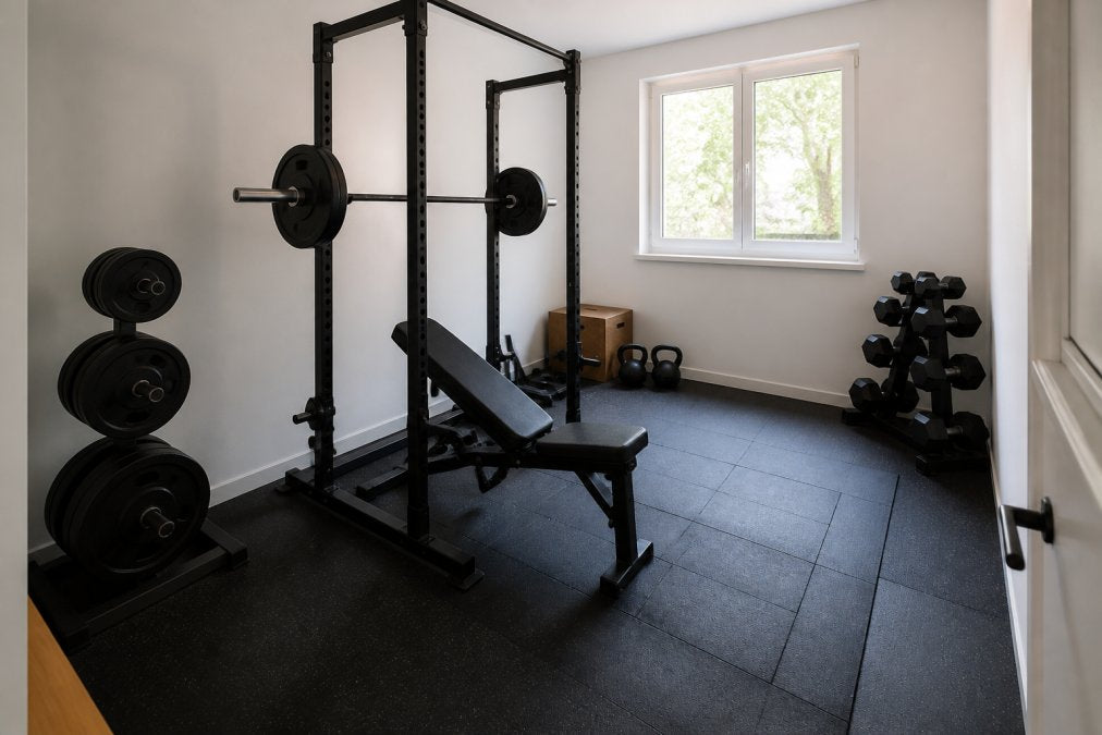 Krafttraining zuhause auf 8 Quadratmetern