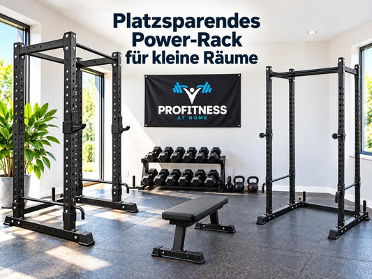 Platzsparendes Power Rack für kleine Räume